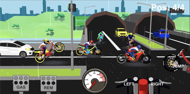 Indonesia Drag Bike Racing 3D screenshot image 7_Popularmodapk.com