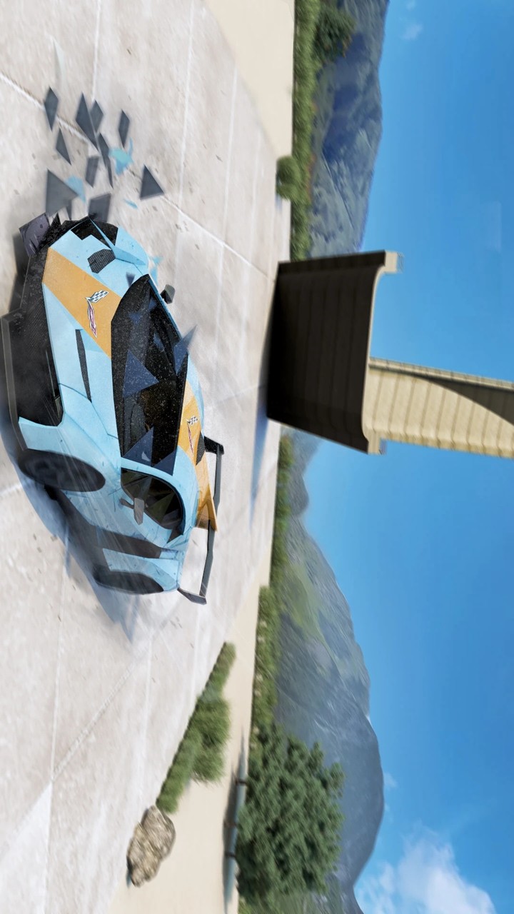 crazy car stunt ramp games<span>(Unlimited Money)</span> screenshot image 2_Popularmodapk.com