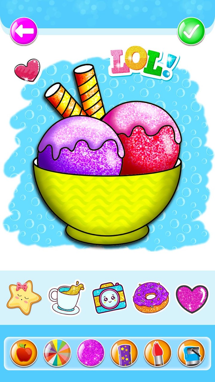 Food Coloring Game - Learn Colors screenshot image 2_Popularmodapk.com