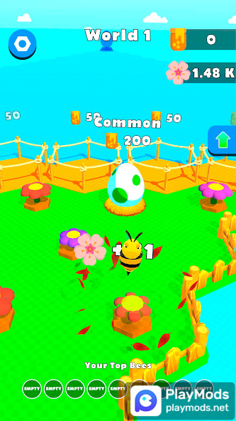 Bee Adventure 3D: Honey Island<span>(Speed change)</span> screenshot image 3_Popularmodapk.com