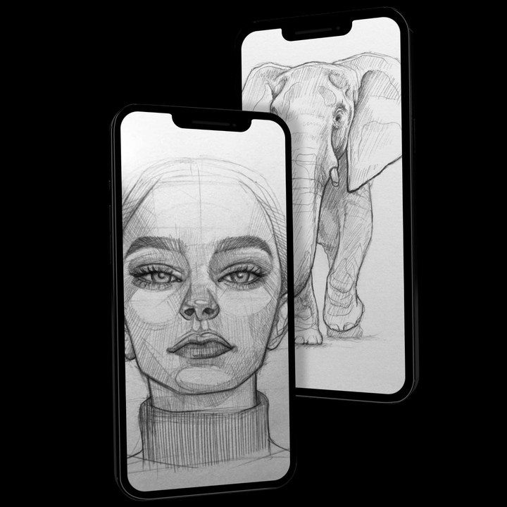 Pencil Sketch Drawing Ideas screenshot image 13_Popularmodapk.com