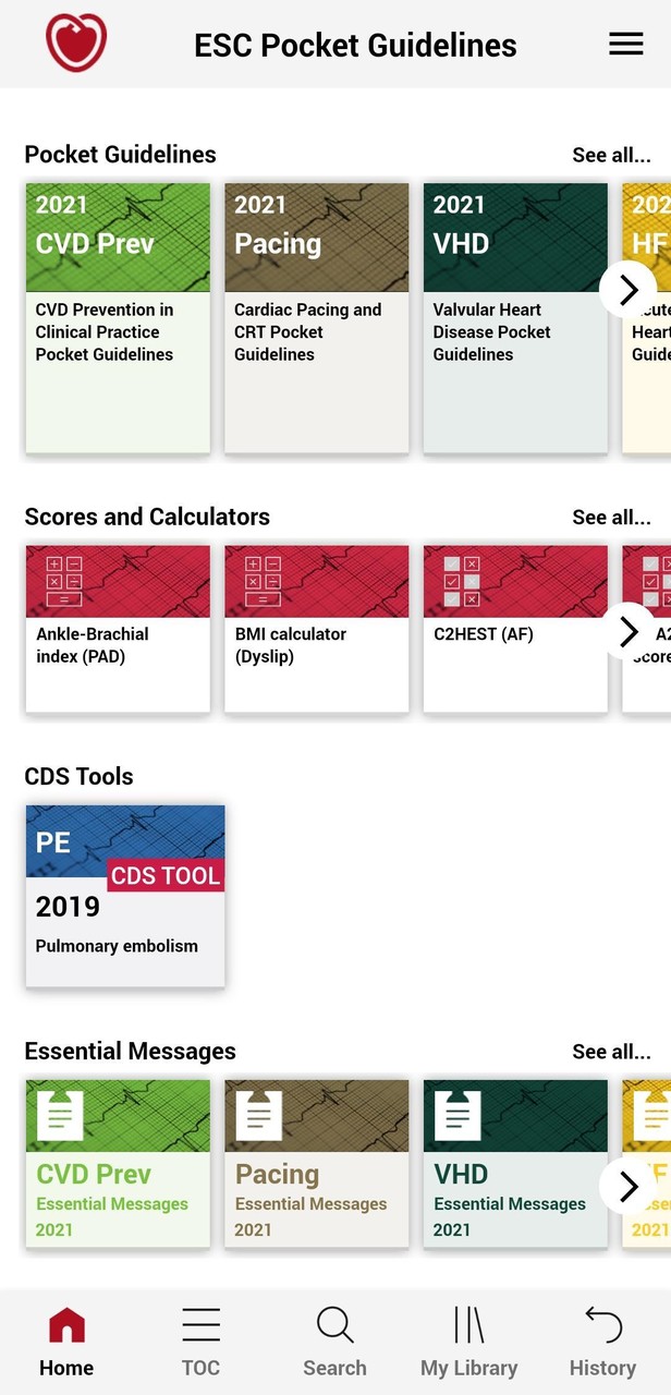 ESC Pocket Guidelines screenshot image 2_Popularmodapk.com
