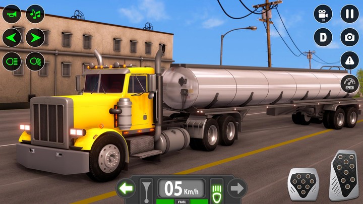 Oil Truck Parking Driving Game screenshot image 4_Popularmodapk.com