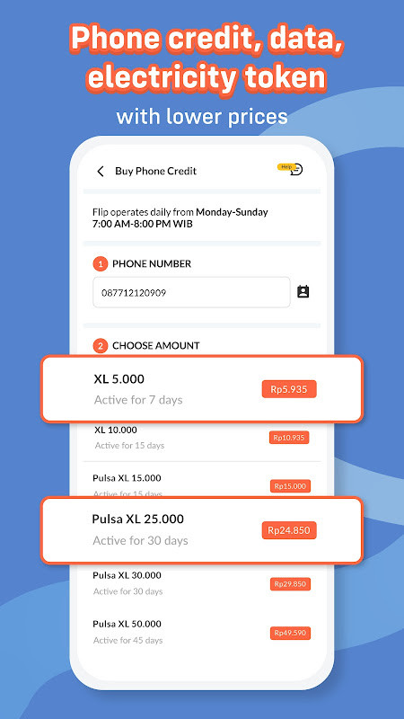 Flip: Bebas Biaya Transfer screenshot image 22_Popularmodapk.com