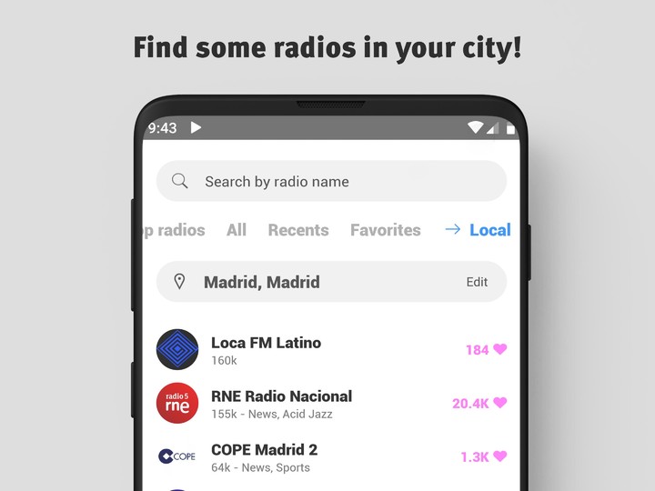 Radio Spain FM online screenshot image 5_Popularmodapk.com