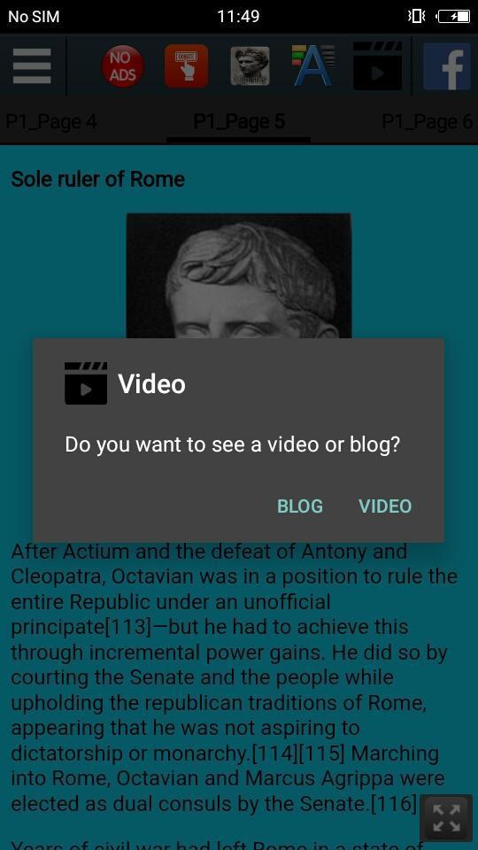 Biography of Caesar Augustus screenshot image 5_Popularmodapk.com
