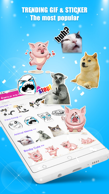 Emoji Keyboard - Emojis & GIFs screenshot image 3_Popularmodapk.com