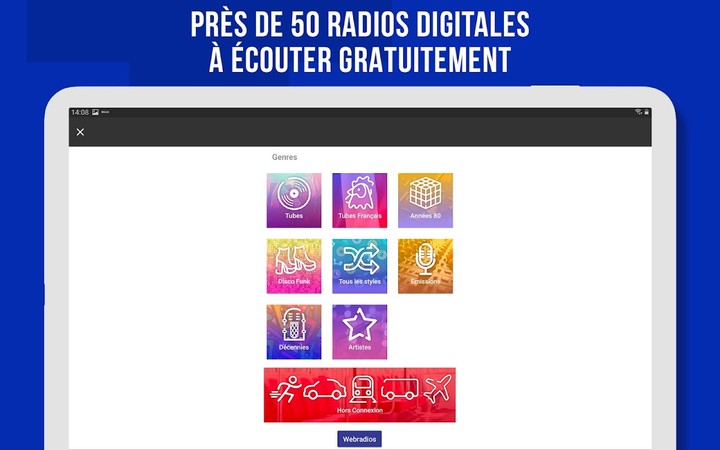 Nostalgie : Radio, Podcasts screenshot image 6_Popularmodapk.com