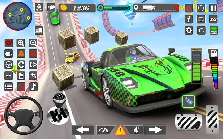 GT Car Stunt: Driving School screenshot image 4_Popularmodapk.com