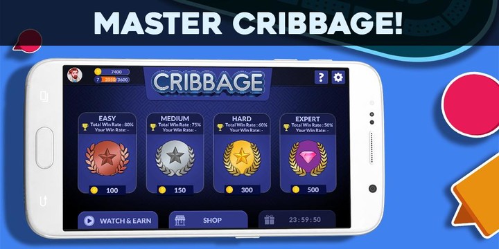 Cribbage - Offline Card Game screenshot image 5_Popularmodapk.com