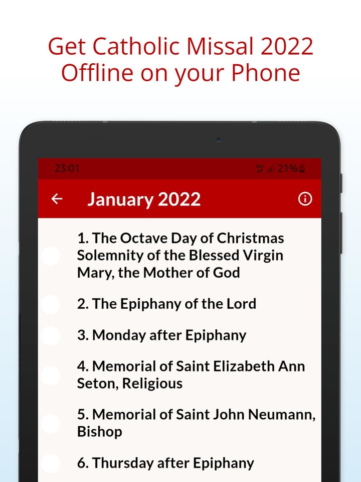 Catholic Missal 2022 Offline screenshot image 11_Popularmodapk.com