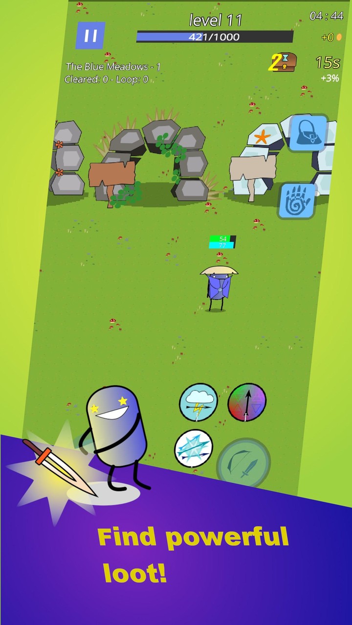 Bean Guy Rogue Elements screenshot image 4_Popularmodapk.com