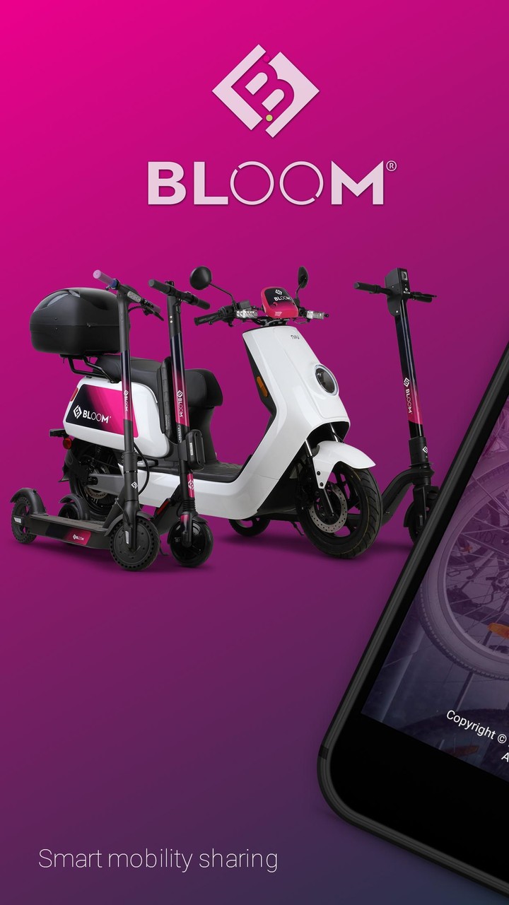 BLOOM Bike and Scooter Sharing screenshot image 1_Popularmodapk.com