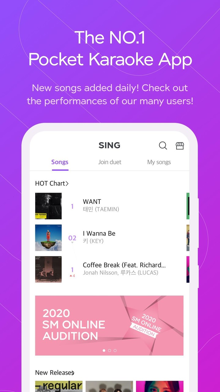 Smart Karaoke: everysing Sing! screenshot image 6_Popularmodapk.com