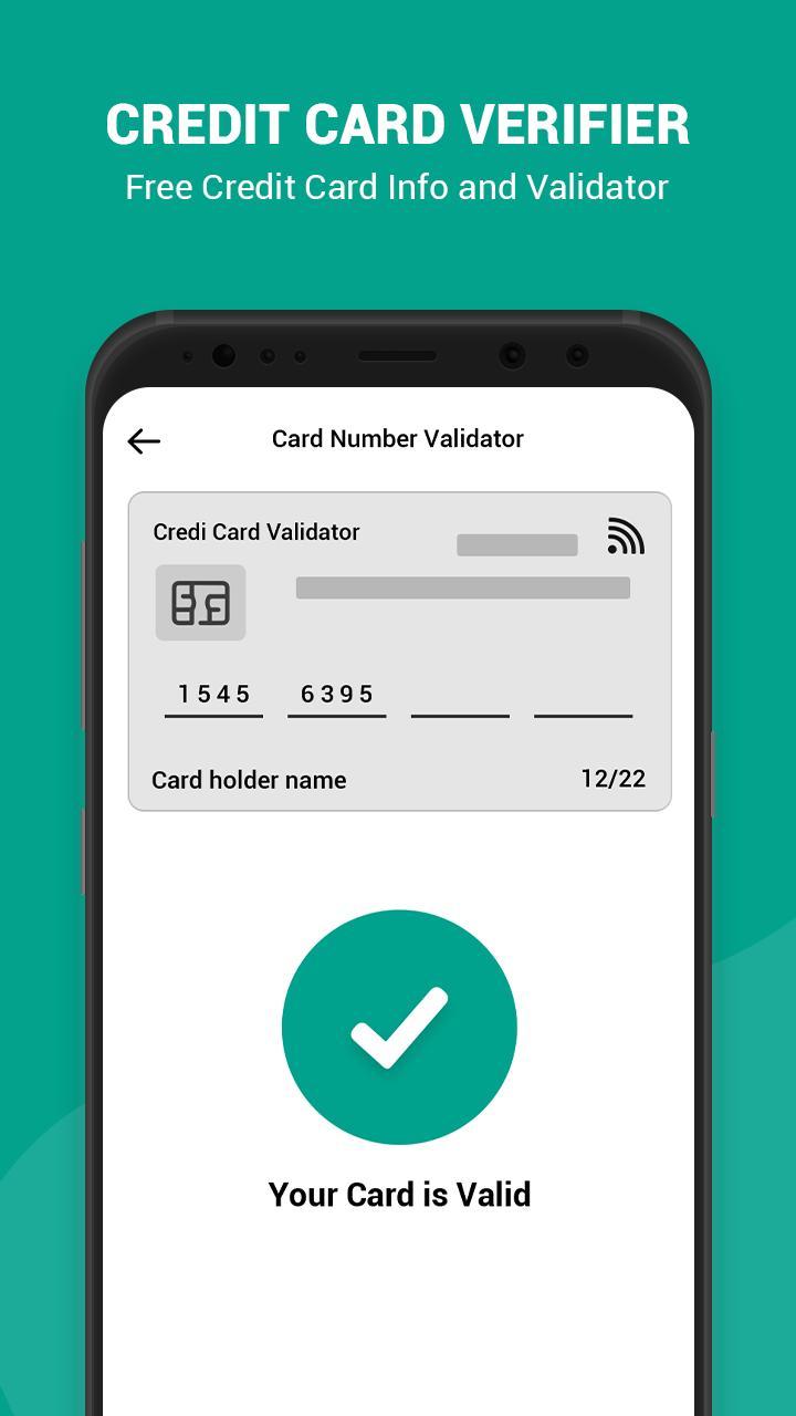 Credit Card Number validator screenshot image 12_Popularmodapk.com