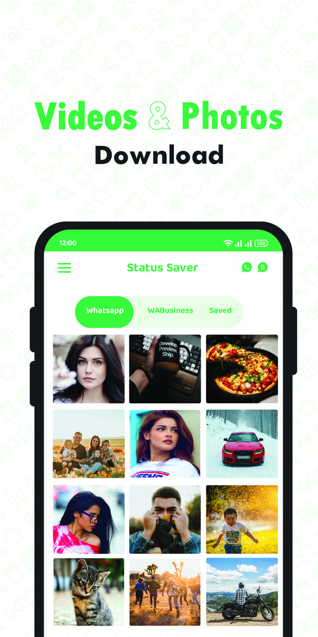 Status Downloader for WhatsApp screenshot image 6_Popularmodapk.com