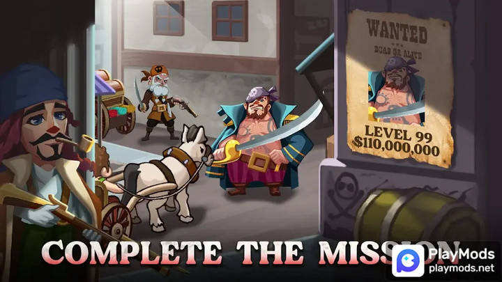 Idle Pirate - Deep Sea Tycoon<span>(Unlimited money)</span> screenshot image 2_Popularmodapk.com