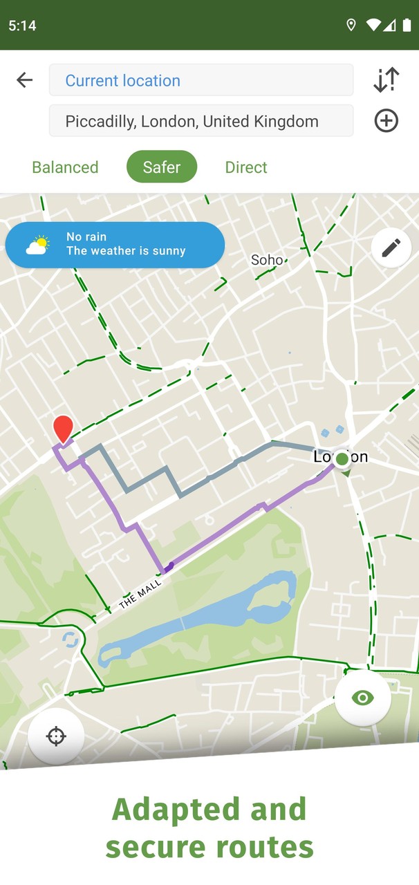 Geovelo - Bike GPS & Stats screenshot image 1_Popularmodapk.com