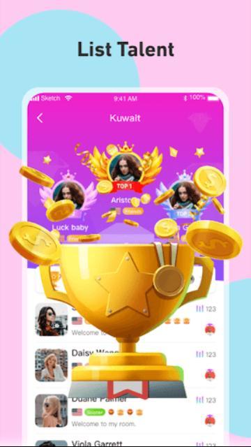 Binmo Chat_Group Voice Rooms screenshot image 5_Popularmodapk.com