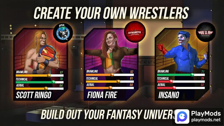 Wrestling GM<span>(No Ads)</span> screenshot image 1_Popularmodapk.com