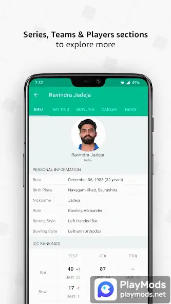 Cricbuzz<span>(Plus Unlocked)</span> screenshot image 10_Popularmodapk.com