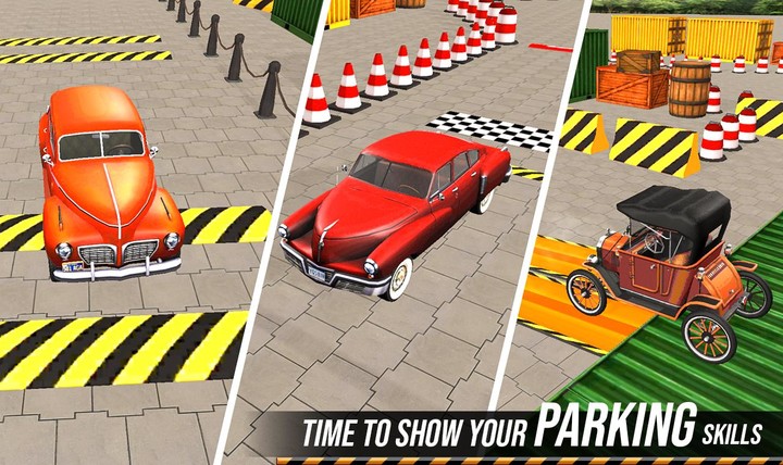 Classic Car Parking screenshot image 1_Popularmodapk.com