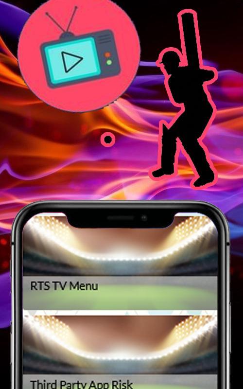 RTS Cricket  Guide TV screenshot image 2_Popularmodapk.com