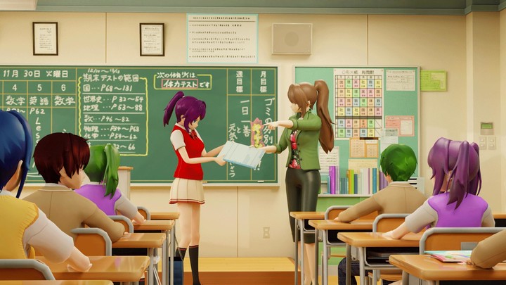 Anime School Teacher 3d screenshot image 1_Popularmodapk.com