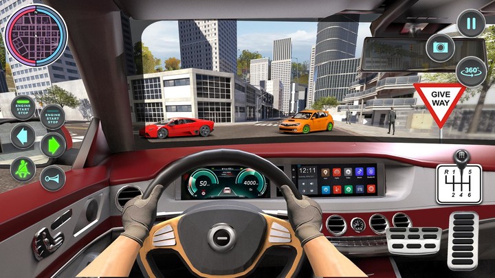 Modern Car Driving School Game screenshot image 2_Popularmodapk.com