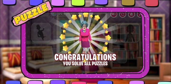 Scary Puzzle Teacher screenshot image 4_Popularmodapk.com