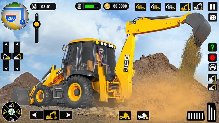 JCB Construction Driving Game screenshot image 5_Popularmodapk.com