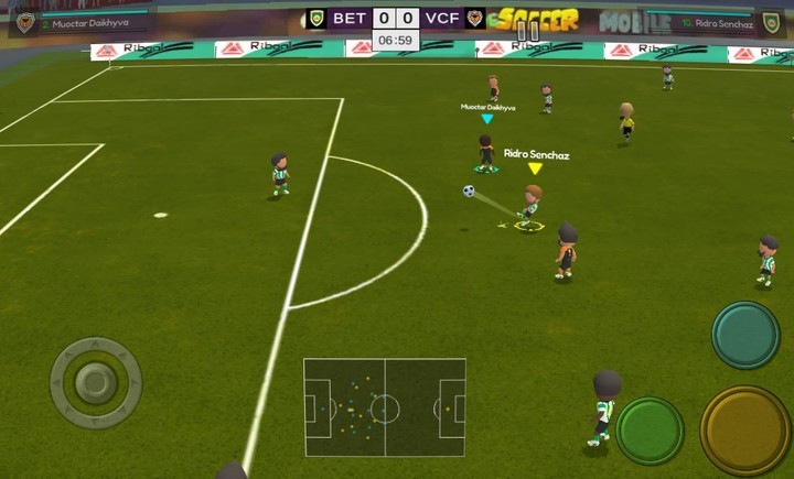 Super Arcade Soccer Mobile screenshot image 1_Popularmodapk.com