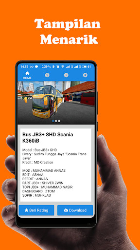 Mod Bus Jetbus 3+ SHD STJ BUSSID Terbaru 2020 screenshot image 5_Popularmodapk.com