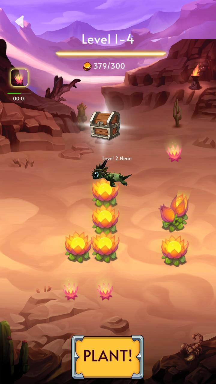 Dragon Eat Flowers Merge screenshot image 3_Popularmodapk.com