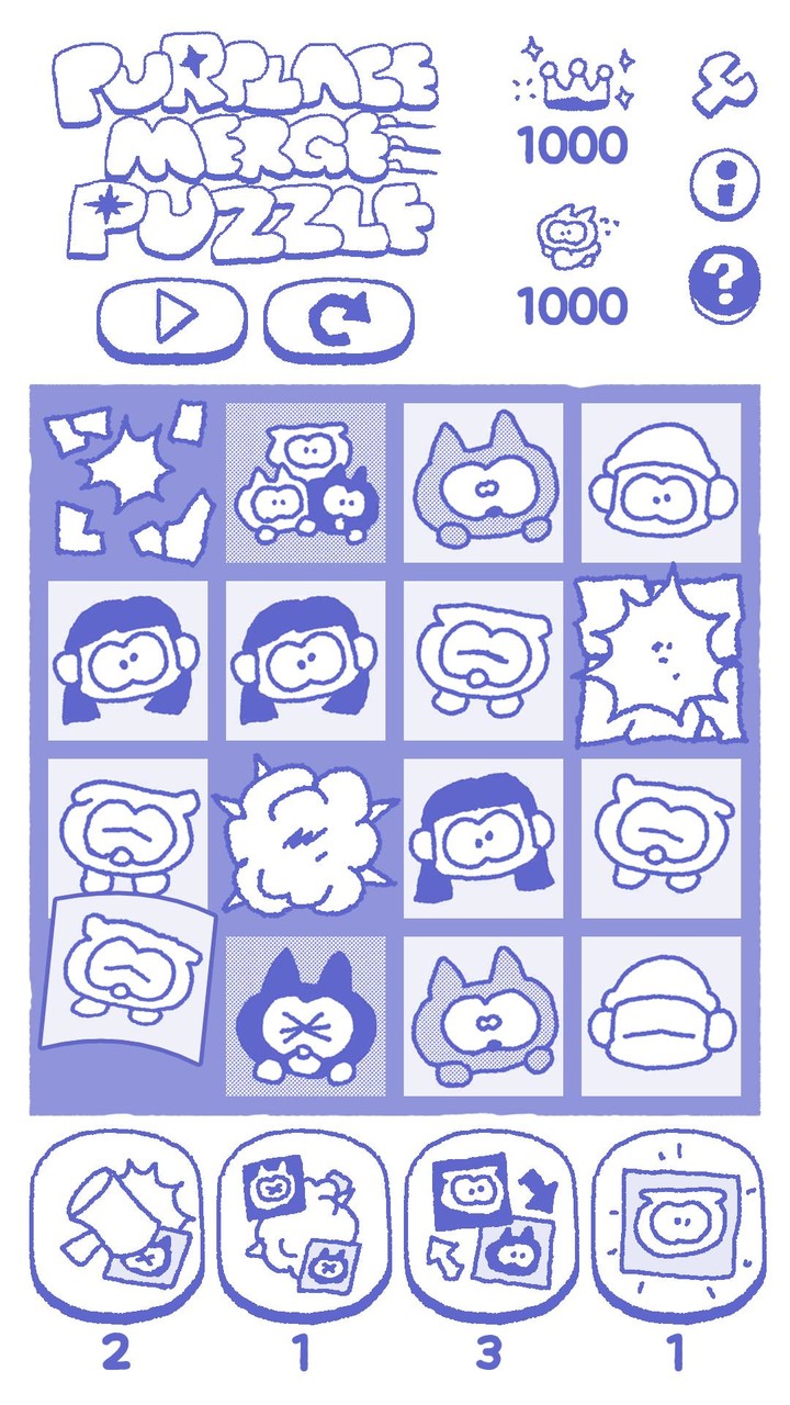 PURPLACE Merge Puzzle screenshot image 3_Popularmodapk.com