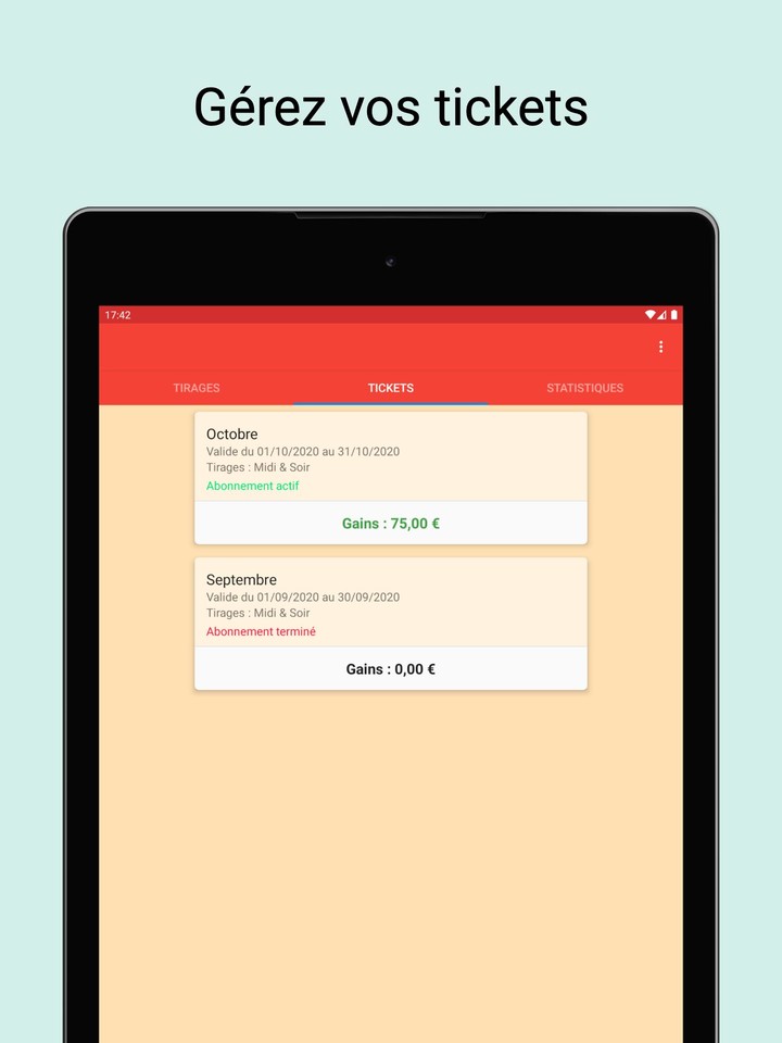 Results for french Keno screenshot image 10_Popularmodapk.com