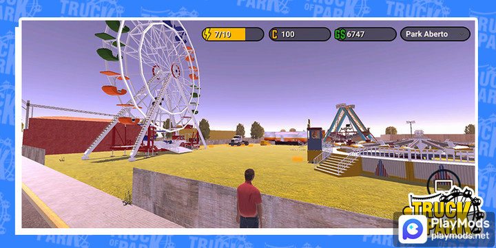 Truck Of Park Itinerante<span>(Unlimited money)</span> screenshot image 1_Popularmodapk.com