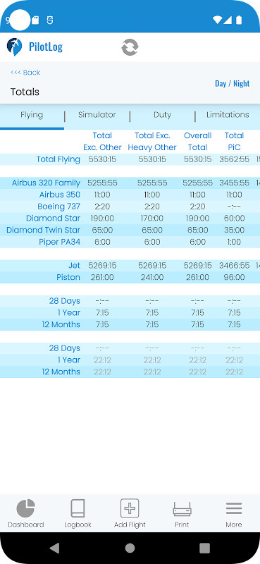 PilotLog screenshot image 10_Popularmodapk.com