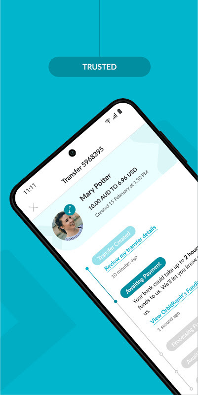 OrbitRemit Money Transfer screenshot image 3_Popularmodapk.com