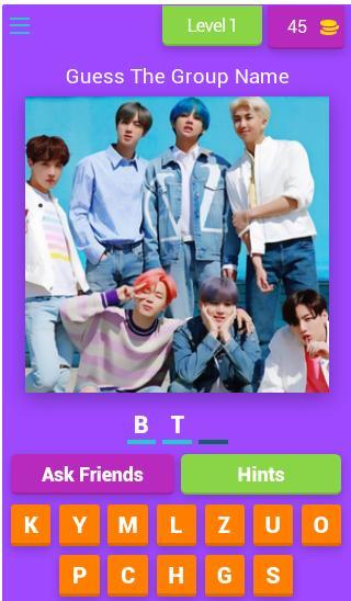 K-Pop Boy Bands Quiz screenshot image 2_Popularmodapk.com