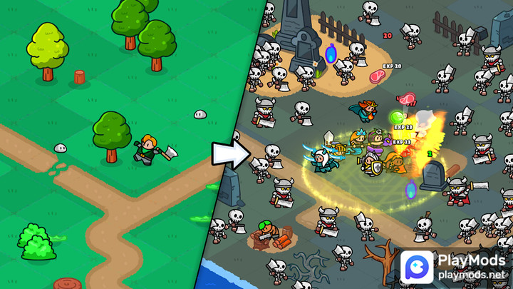 Rumble Heroes : Adventure RPG<span>(Unlimited Money)</span> screenshot image 1_Popularmodapk.com