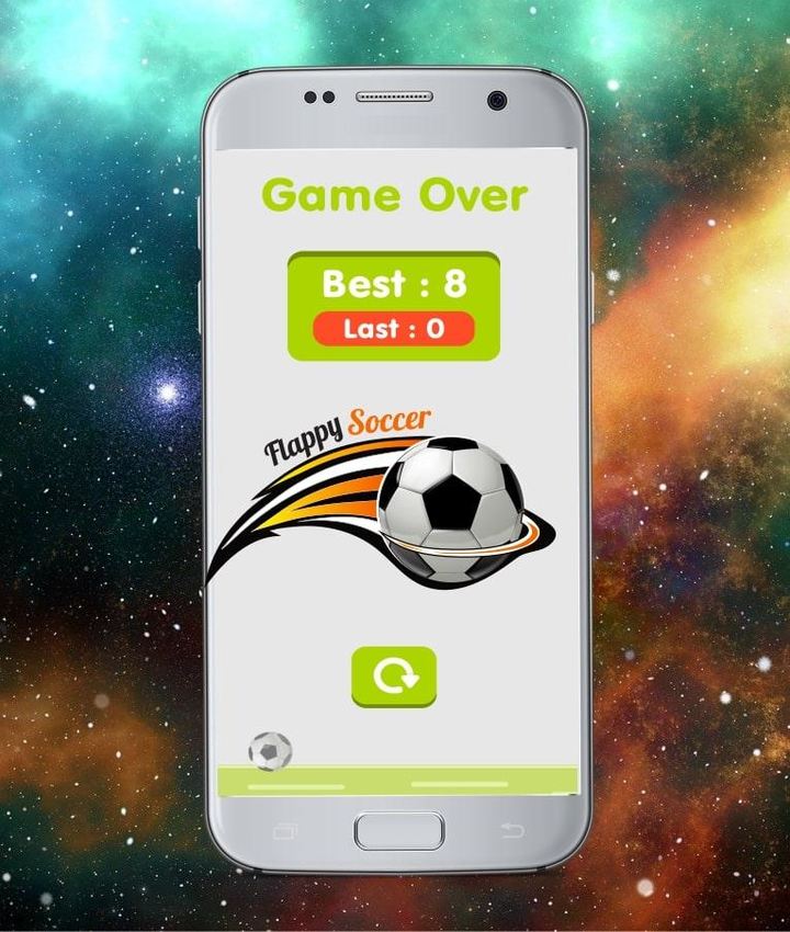 Flappy Soccer Ball screenshot image 4_Popularmodapk.com