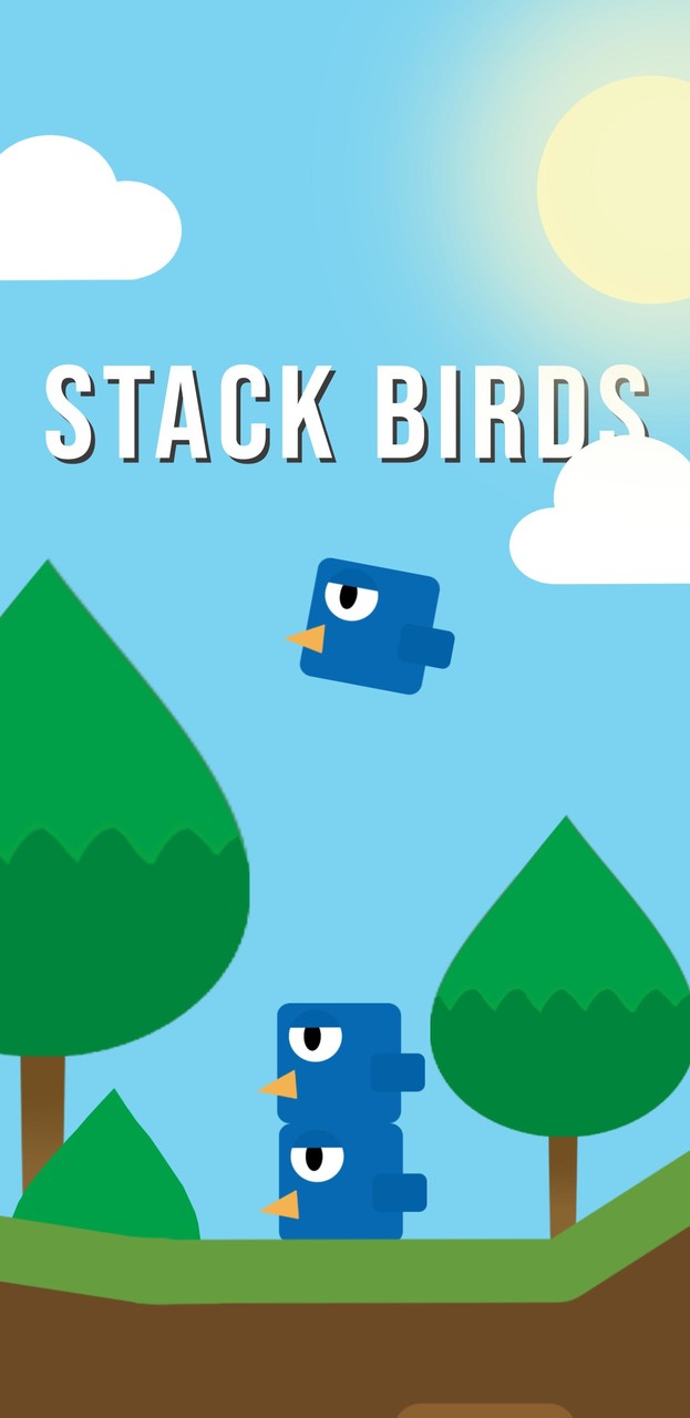 Tower Birds : Stacking Game screenshot image 1_Popularmodapk.com