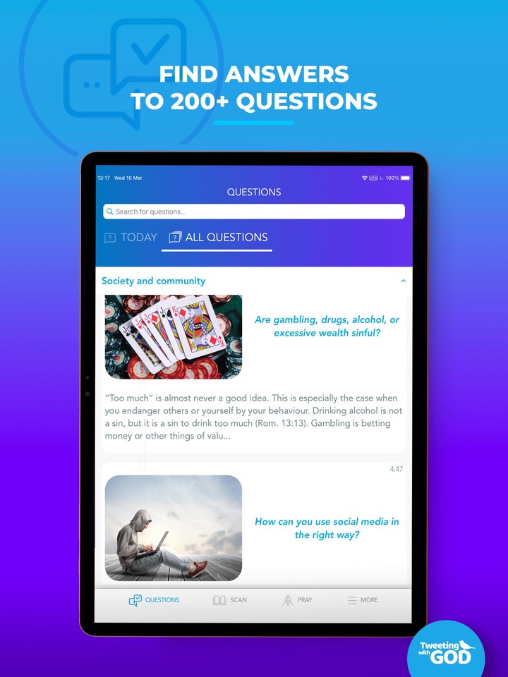 Tweeting with GOD screenshot image 5_Popularmodapk.com