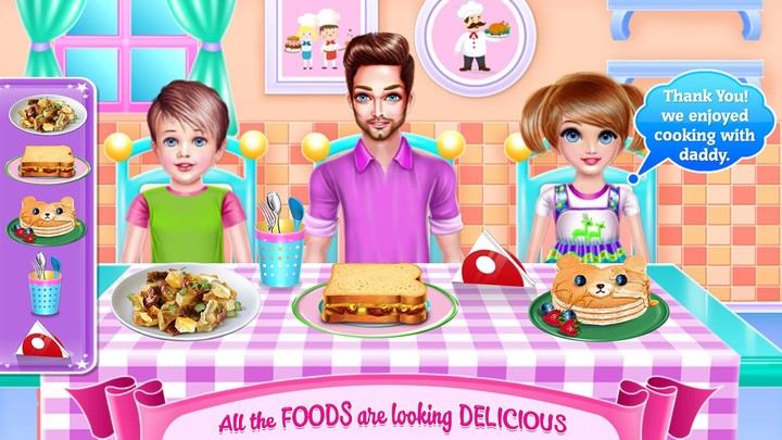 Daddy Cooking Time screenshot image 4_Popularmodapk.com