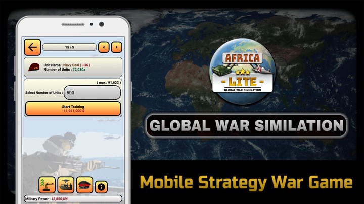Global War Simulation Africa screenshot image 3_Popularmodapk.com