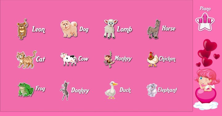 Piano Pink Animals screenshot image 3_Popularmodapk.com