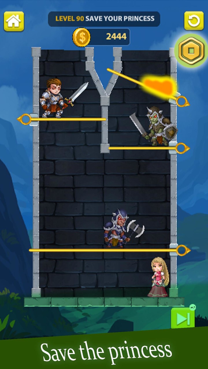 Robux Hero's Puzzle Quest screenshot image 5_Popularmodapk.com