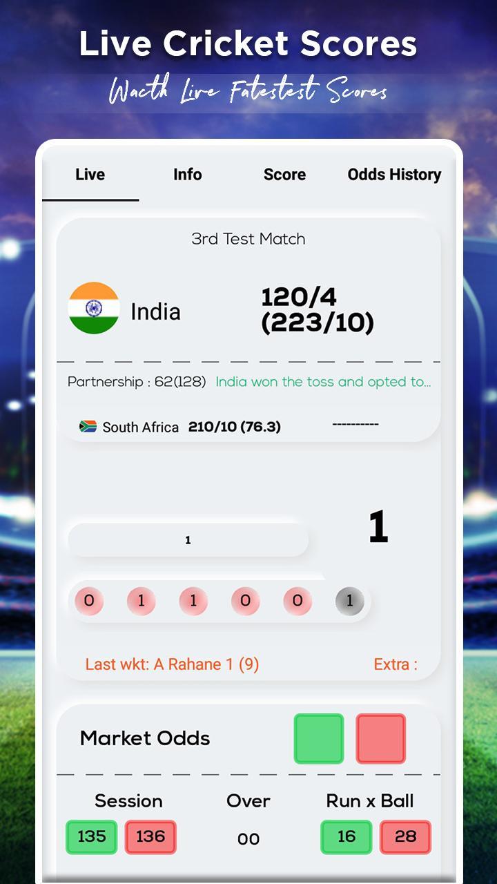 Live Cricket Score : Live Line screenshot image 2_Popularmodapk.com