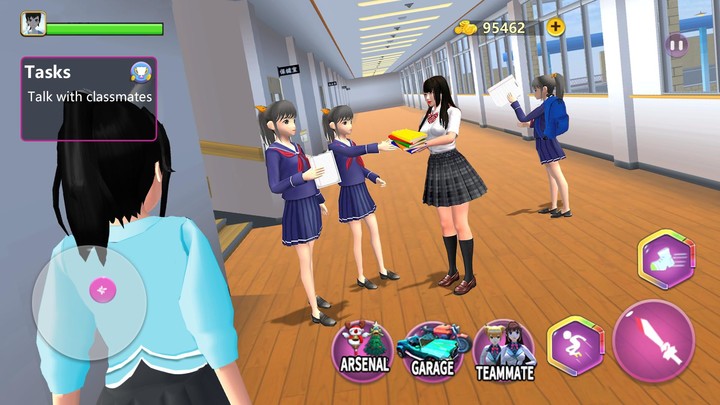 Sakura Anime School Girls 3D screenshot image 2_Popularmodapk.com